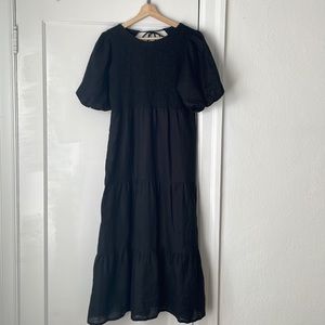 Faithfull the Brand Alberte 100% linen dress - small